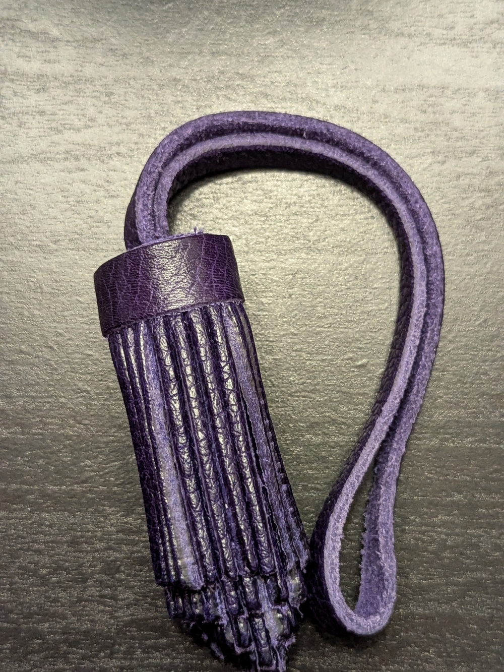 Portland Leather Goods Pom Tassel in Cobalt New w/ Original Packaging - Picture 3 of 10